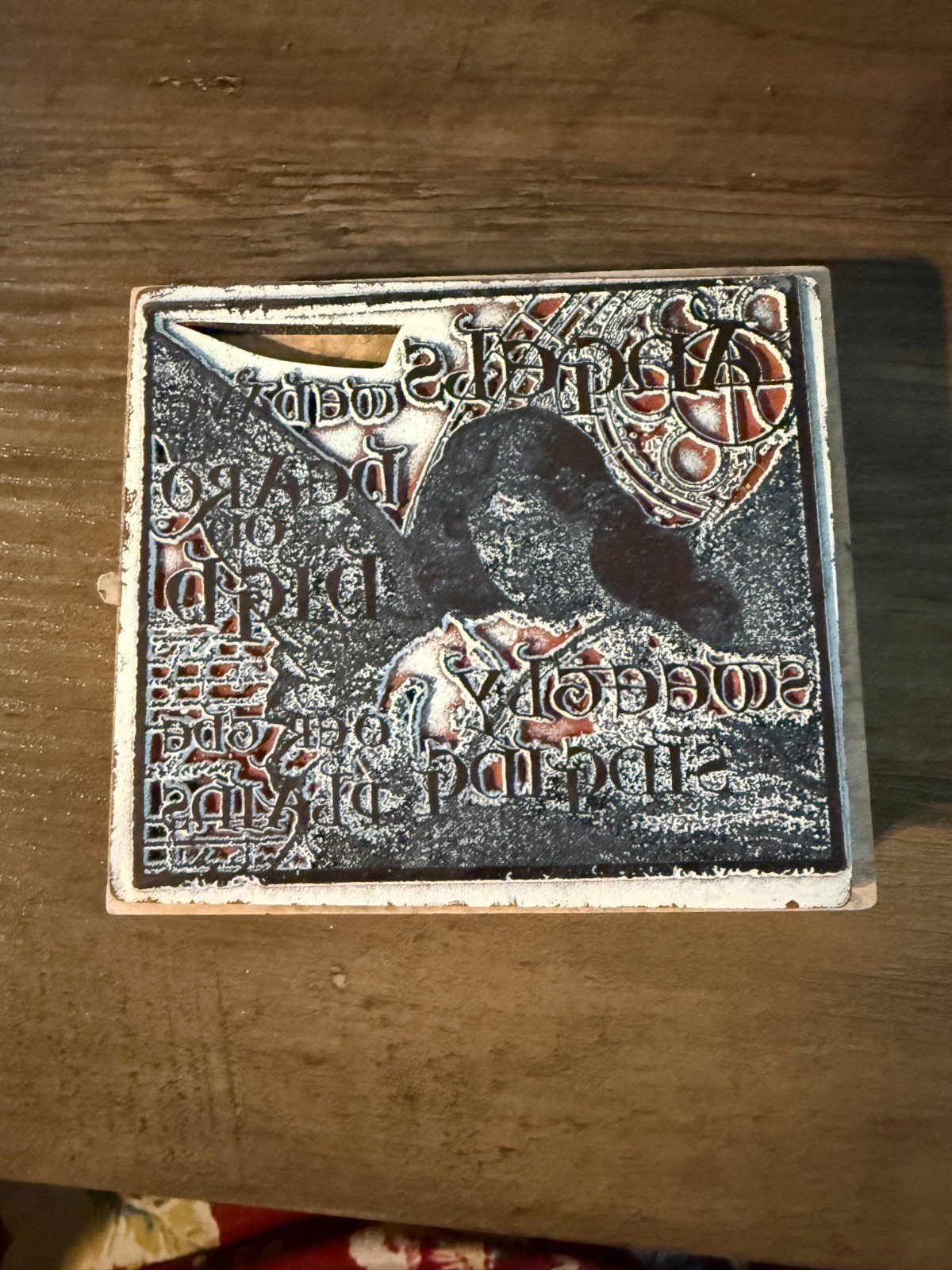 Inkadinkado ~ 93145X Tin Can Mail Angel We Have Heard on High Stamp J3