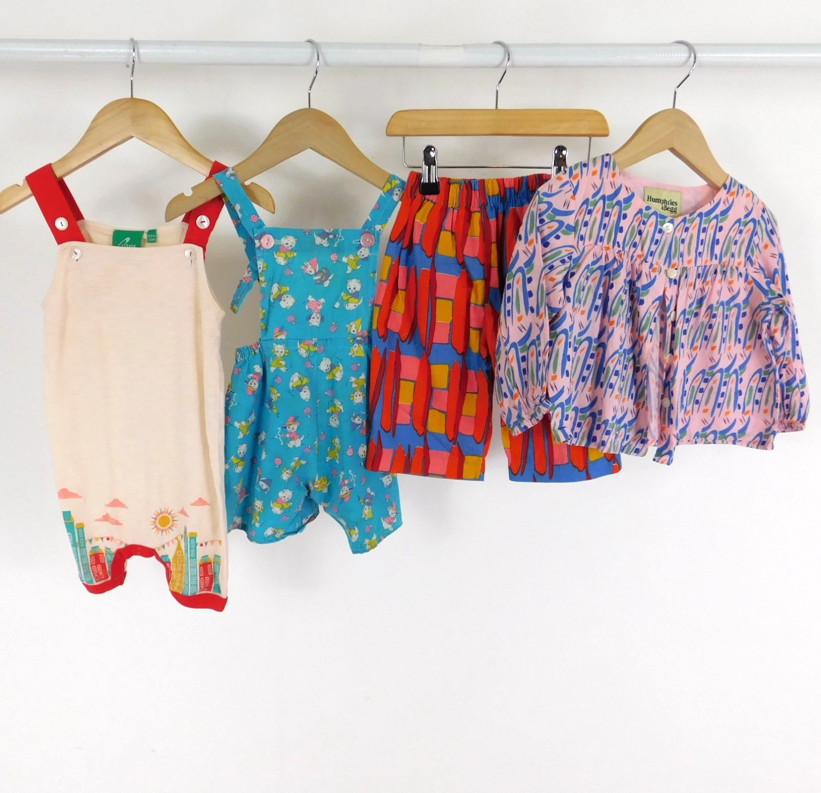 Humphries & Begg Clothes Bundle 6–12 Months Vintage Style Summer Handmade