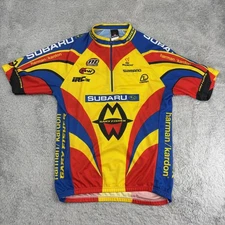 De Marchi Subaru Gary Fisher Cycling Jersey Mens Large L Made Italy Shimano