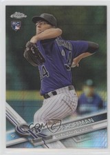 2017 Topps Chrome Prism Refractor Jeff Hoffman #70 0j6