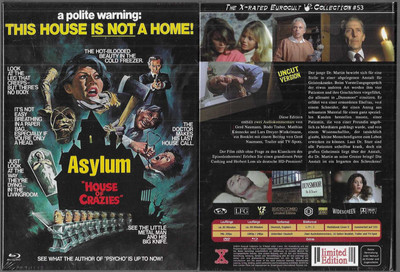 X-RATED   ASYLUM   Mediabook  Lim. 333  Cover E  (Blu-ray / DVD)  NEU OVP FSK 18