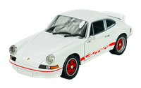 Welly Porsche 911 Carrera Rs 2.7 Weisse 1:24 Die Cast Metal Neu Im Kasten 16CM