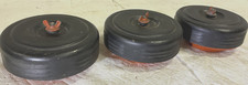 Wow Vintage Old School Chevy 348 5 14 Louvered Air Cleaners Tri Power Rat Rod