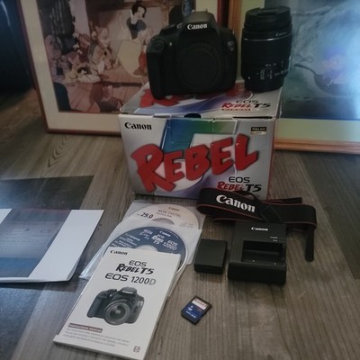 Canon EOS T5 18MP DSLR Camera Bundle Very Low  Shutter count LOOK Make a OFFER