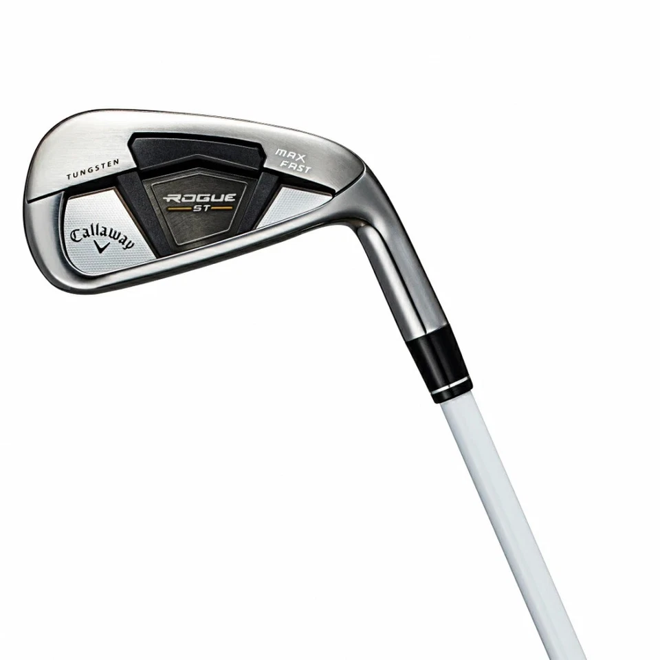 Callaway ROGUE ST MAX FAST Ladies Iron Wedge 7p Set 6~9,PW,AW,SW L-Flex ELDIO 40 - Image 2 of 4