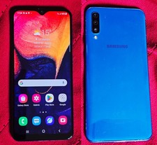 Samsung Galaxy A50 (SM-A505FN) 6,4 "- 128 Go/4 Go - Bleu - Dual-Sim - Débloqué