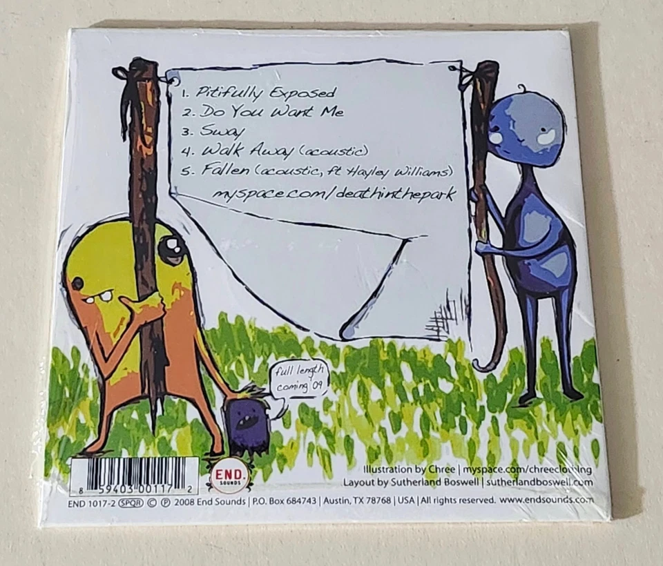 2008 Death In The Park Cd EMO Rock Hayley Williams - Image 3 of 4