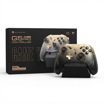 MACHENIKE G5 Pro V2 PE Controller Premium Edition Schwarz Gold + Ladestation