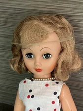 Vintage 19” P.M.A. Vinyl “Lady Joan” Doll - All Original w/ Box - 50’s-60’s