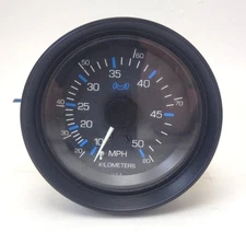 Medallion Speedometer Blue Line 50 MPH Speedo C-2448
