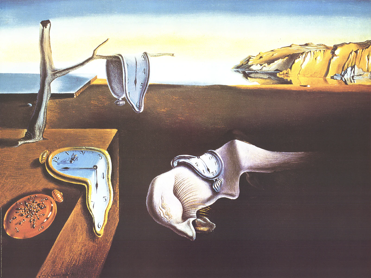 SALVADOR DALI The Persistence of Memory 25.5