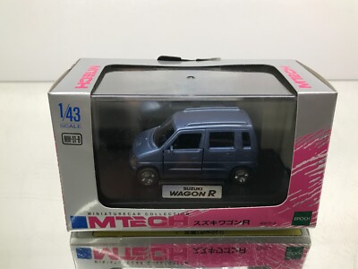 MTECH MM-01-B SUZUKI WAGON R -BLUE METALLIC 1:43- GOOD IN BOX