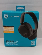 JLAB-JBUDS LUX ANC WIRELESS O/E GRAPHITE IMMERSIVE LAB QUALITY SOUND HYBRID ANC.