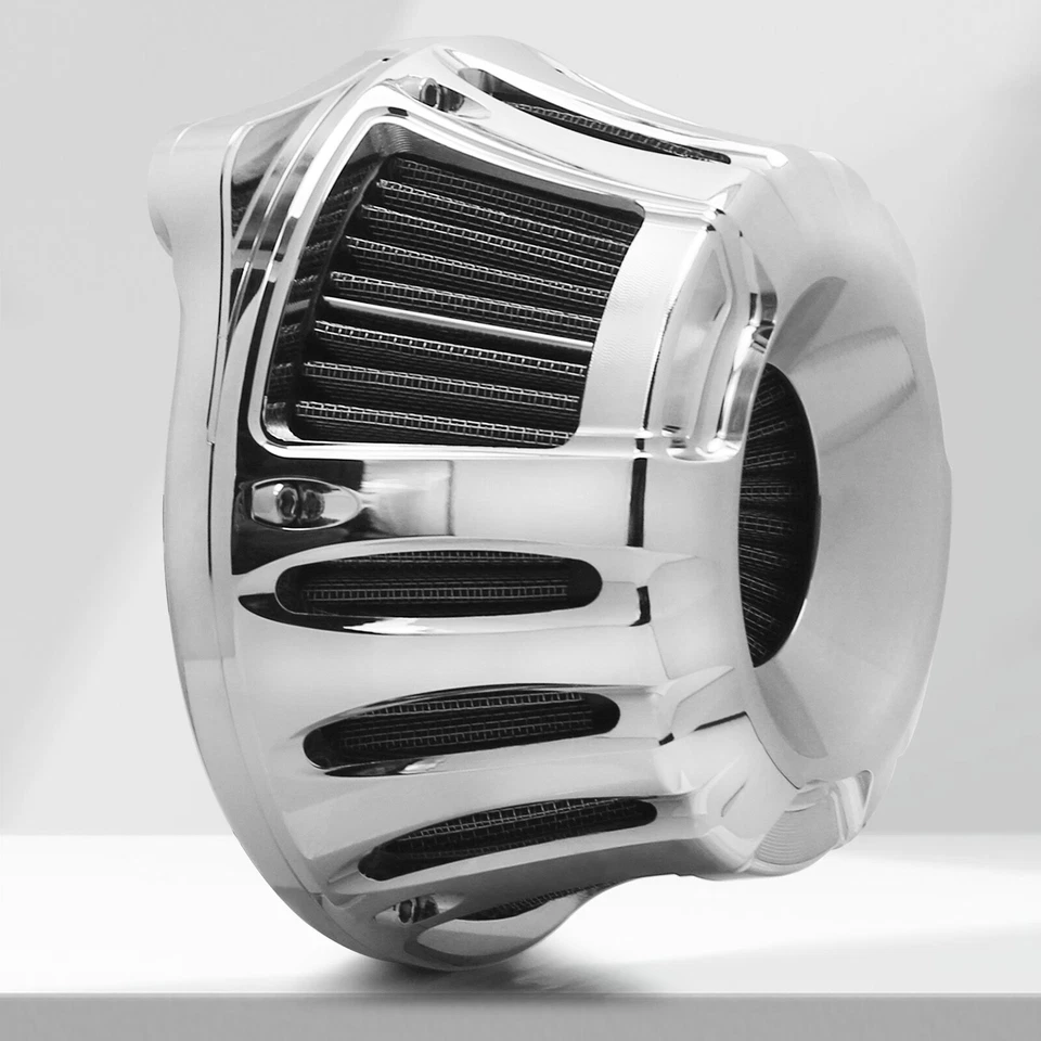 CNC cut Air cleaner intake for Harley Wide Glide 99-17 Softail Heritage 99-15 Foto 3 de 4