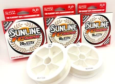 Sunline Shooter FC Sniper Plasma Rise Fluorocarbon Fishing Line(2025 New JDM)