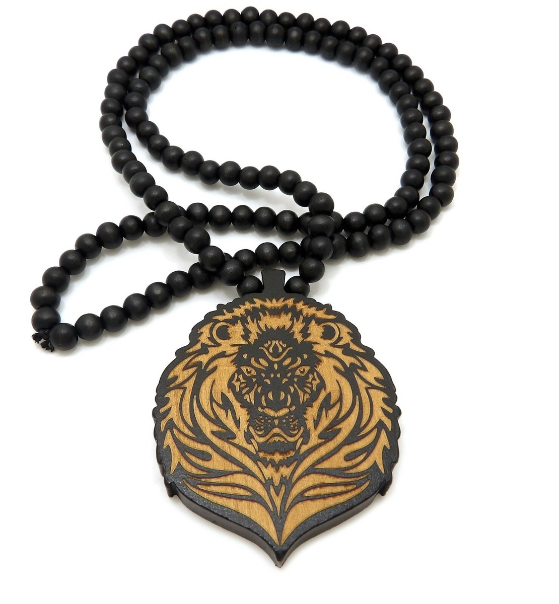 Hip Hop Lion Head Pendant 8mm 24
