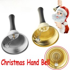 Metal Hand Held Bell Alarm Service/Desktop Call/Tea Party/Christmas/Bell Game