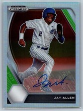 Jay Allen 2021 Panini Prizm Draft Picks Base Autographs Silver Prizm AU #PDP30