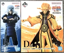 Naruto Shippuden Tobirama Senju Naruto Uzumaki Figure Ichiban Kuji B & D Japan