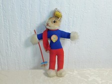 Steiff Bunny Ski Bunny "Hupfi"! H:7.68in