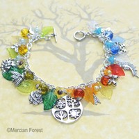 The Four Seasons Pagan Bracelet - Spring, Summer, Winter, Autumn Jewellery The Four Seasons Pagan Bracelet - Spring, Summer, Winter, Autumn Jewellery