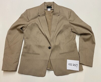 CREATION L @ Kaleidoscope Perforated Jacket in Beige Plus (ccc257)