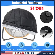Industrial Fan Cover Waterproof Washable Outdoor Floor Fan Cover Protector for W