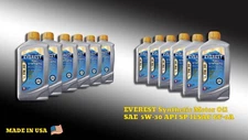 EVEREST FULL SYNTH MOTOR OIL,5W-30 SAE API SP ILSAC GF-6A , BEST CHOICE 12/PACK