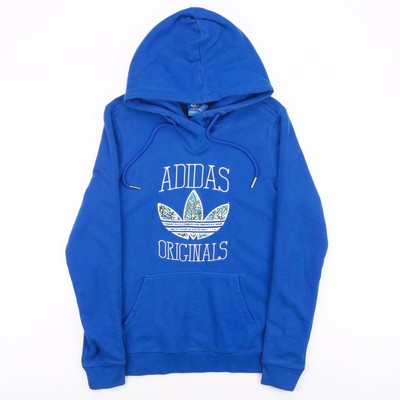 blue adidas pullover