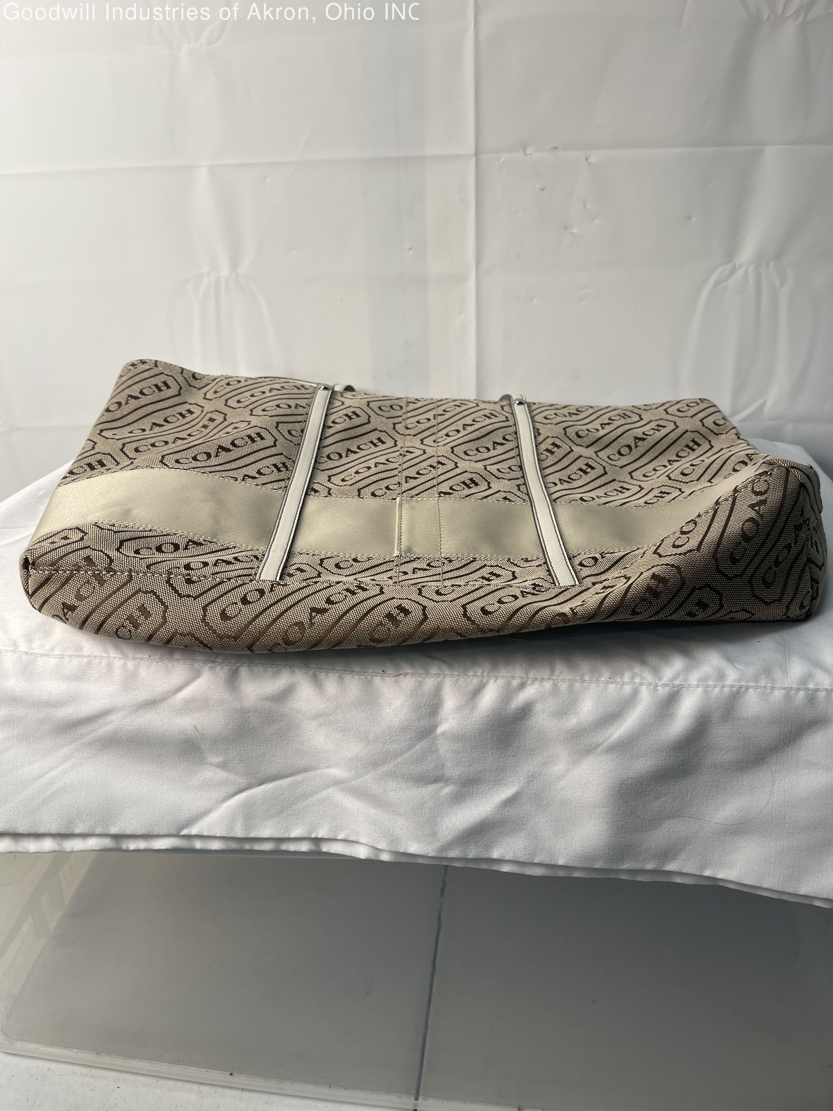 Gently Loved Certified Authentic Beige Coach Tote - image 3