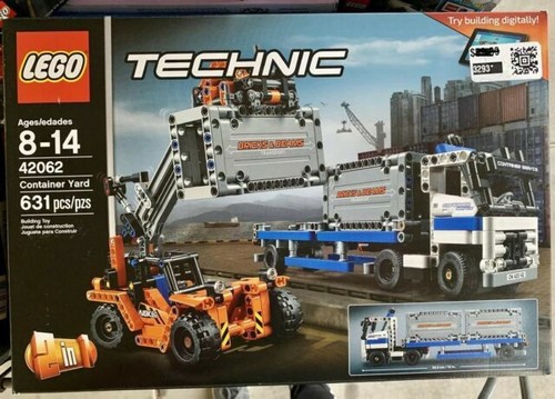 lego technic container yard 42062 building kit