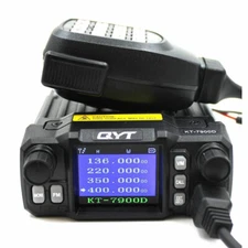 KT-7900D Mini Quad Band Mobile Radio Car Truck VHF UHF Mobile Radio Transceiver