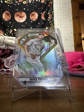 Mike Trout 2022 Topps Chrome Baseball Diamond Greats Insert #DGC-1 (TZ)