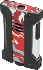 S.T. DUPONT DEFI EXTREME CAMO RED JET LIGHTER / 021451 * NEW in BOX *
