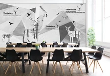 3D Art Graphic ZHUA11172 Wallpaper Wall Murals Removable Self-adhesive Ann 24