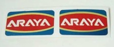 NOS ARAYA Racing OS BMX Decal Sticker RIMS 20 26 7x 7c 7b l rim 36 48 H