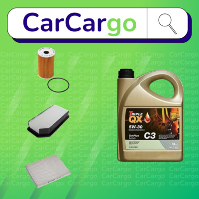 Service Kit Kia Venga 1.6 CRDi 128 Diesel 2010-2023 Oil Air Cabin + Triple QX
