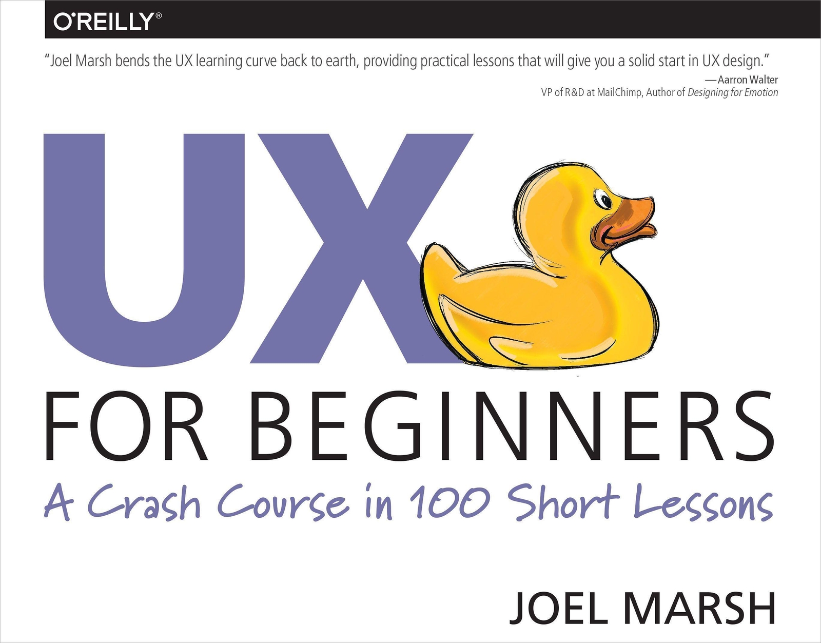 Thumbnail - Ux For Beginners | A Crash Course In 100 Short Lessons | Joel Marsh |