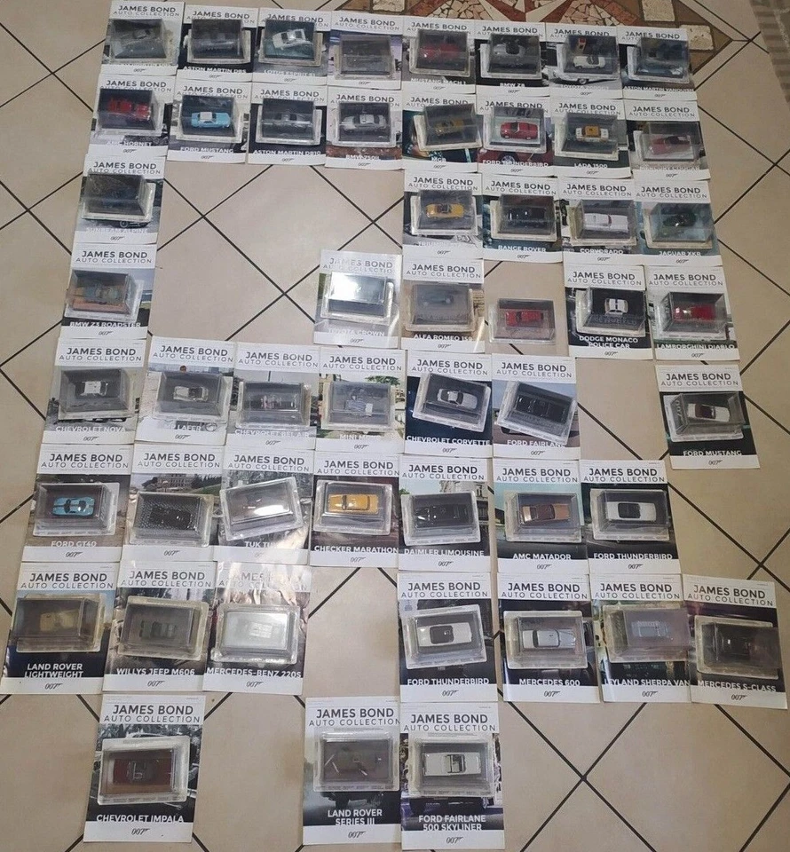 JAMES BOND 007 AUTO COLLECTION EAGLEMOSS  MODELLINI CON FASCICOLO a scelta - Immagine 2 di 2