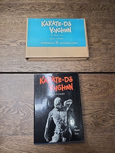 Karate-Do Kyohan: The Master Text Hardcover Gichin Funakoshi W Box