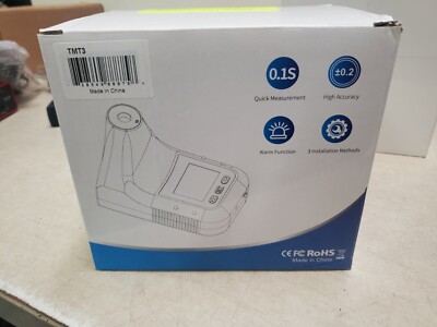 KJB Security Products TMT3 Industrial Hands Free Body Thermometer Open Box 