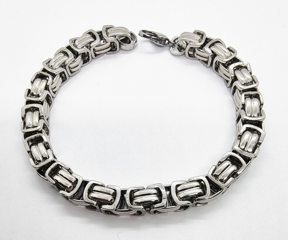 Collana a catena bizantina in argento