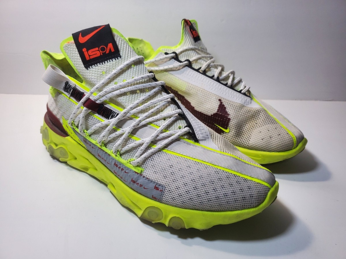 Nike React WR ISPA 'Platinum Volt' CT2692-002 Men - Size 9 | eBay
