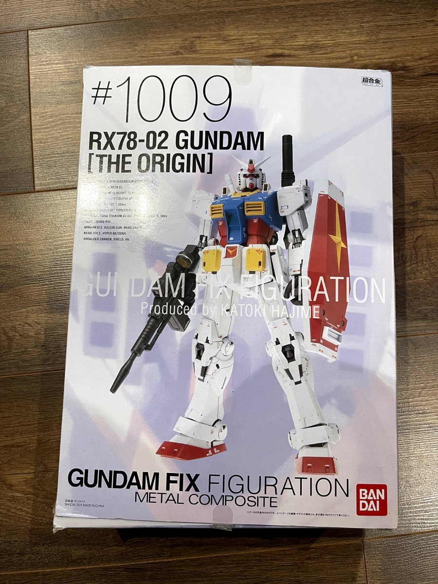 ロボット GUNDAM THE ORIGIN L COMPOSITE #1009 GUNDAM FIX FIGURATION METAL COMPOSITE RX78-2 Gundam THE ORIGIN