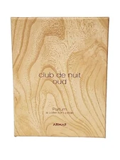 Club De Nuit Oud by ARMAF 3.6oz Eau De Parfum for Unisex NEW IN SEALED BOX
