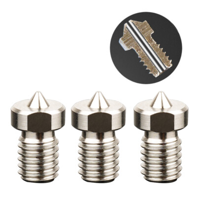 Titanium Alloy Nozzle E3D V5 V6 M6 Thread 3D Printer Parts J-head Hotend 1.75MM