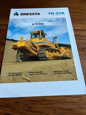 Dressta TD-25R Crawler Dozer Brochure FCCA