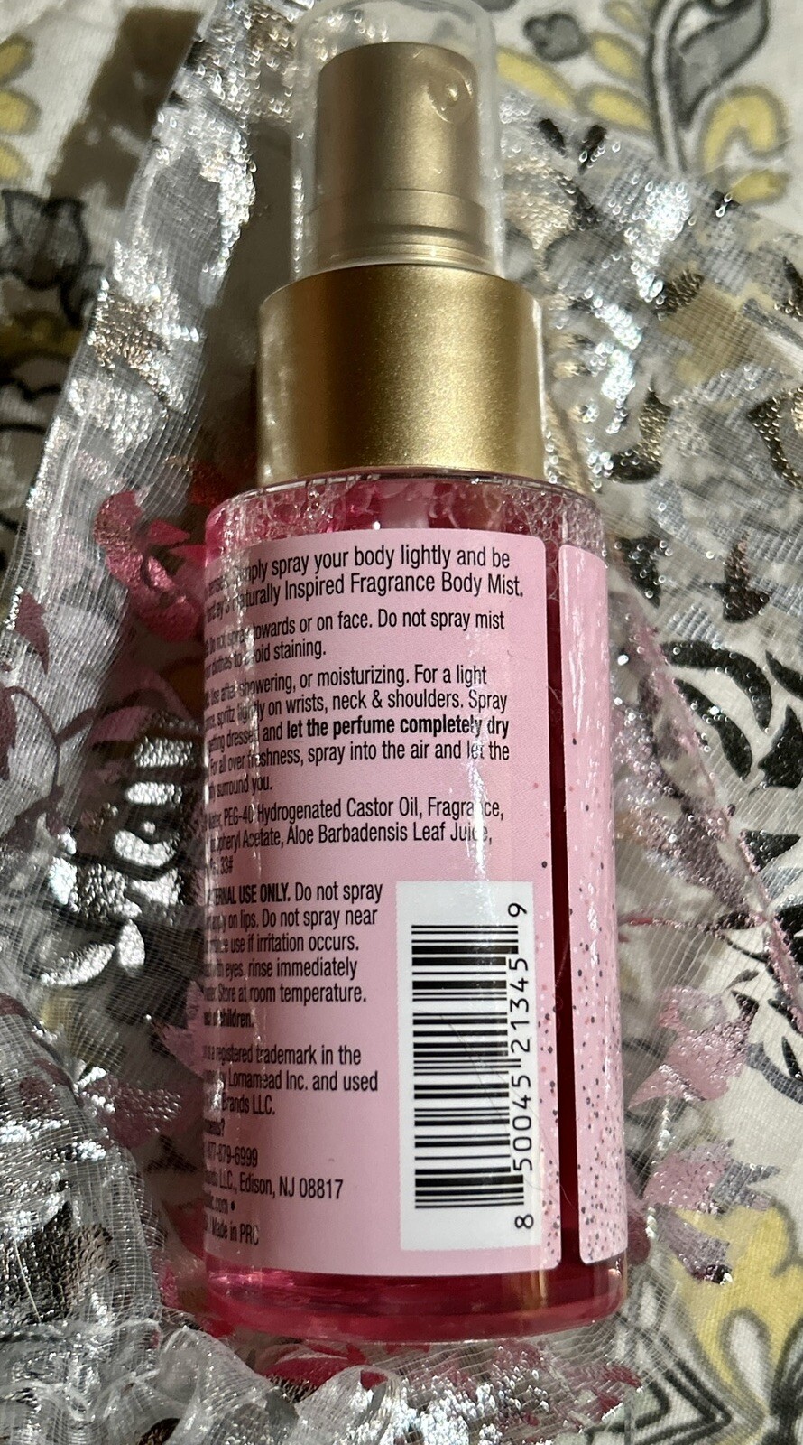Yardley English Rose Essential Oil 2oz Spray New