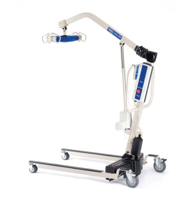 Invacare Reliant Battery-Powered Patient Lift w/ Power-Opening Low Base RPL450-2