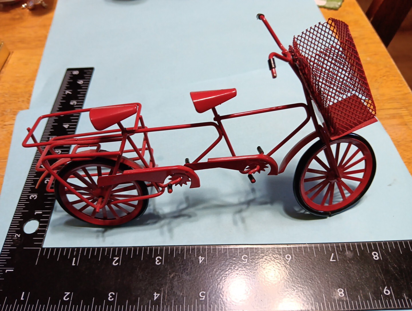 Shelf Art Double Bike 8 1/2" X 5"